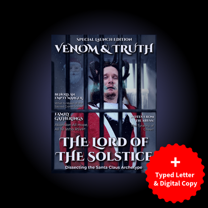 Special Launch Edition + Typewritten Thank You & Digital Copy